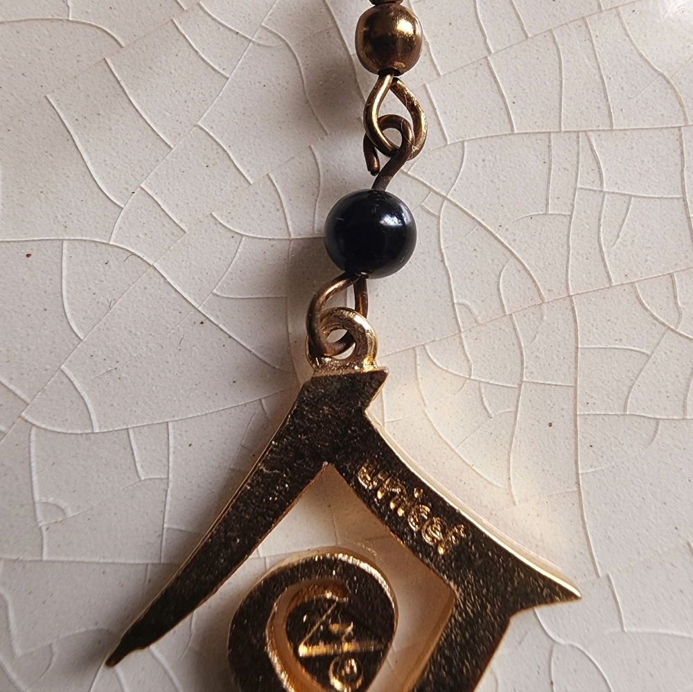 Unicef Signed Abstract Geometric Triangle Swirl E… - image 7